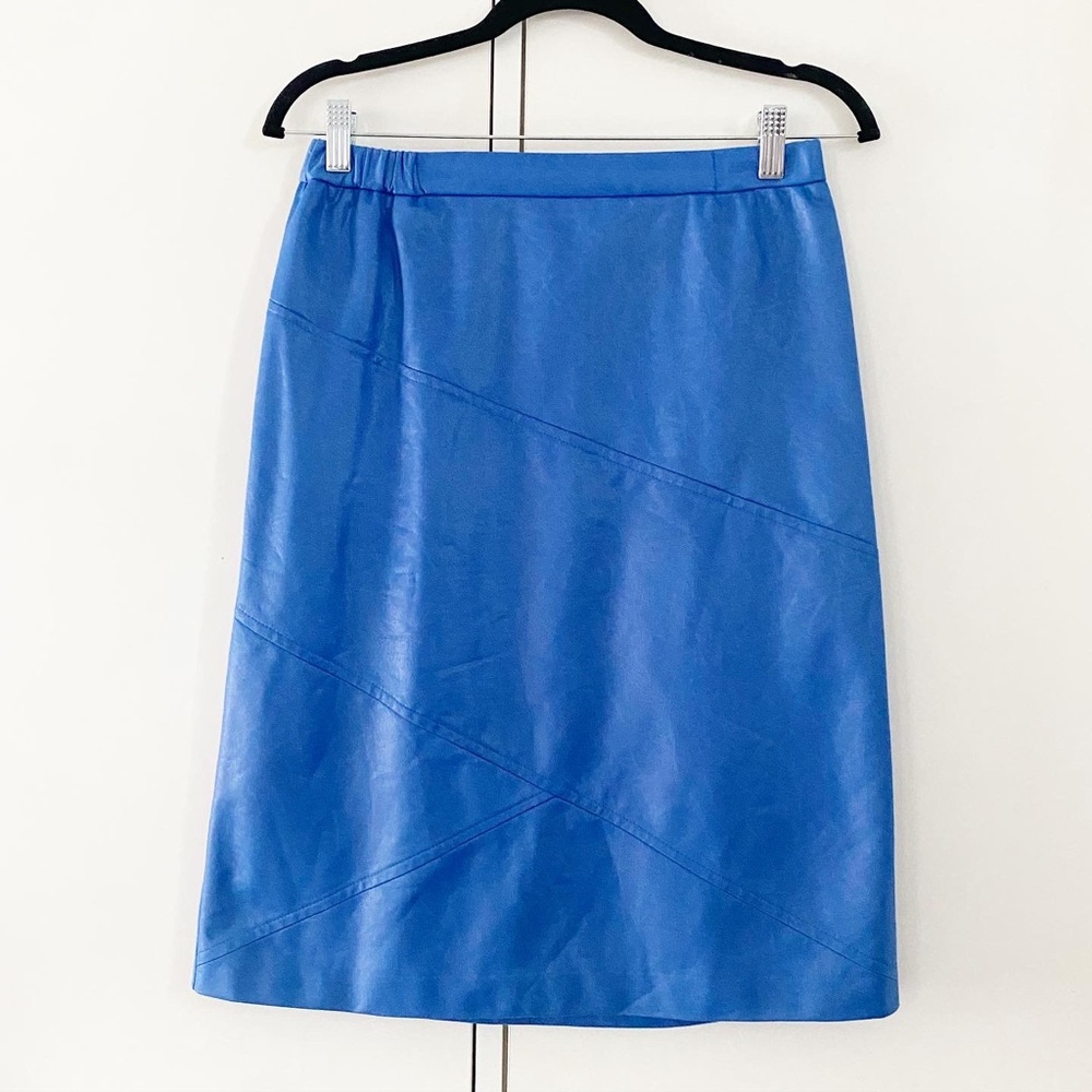 Vintage Wet Look Skirt